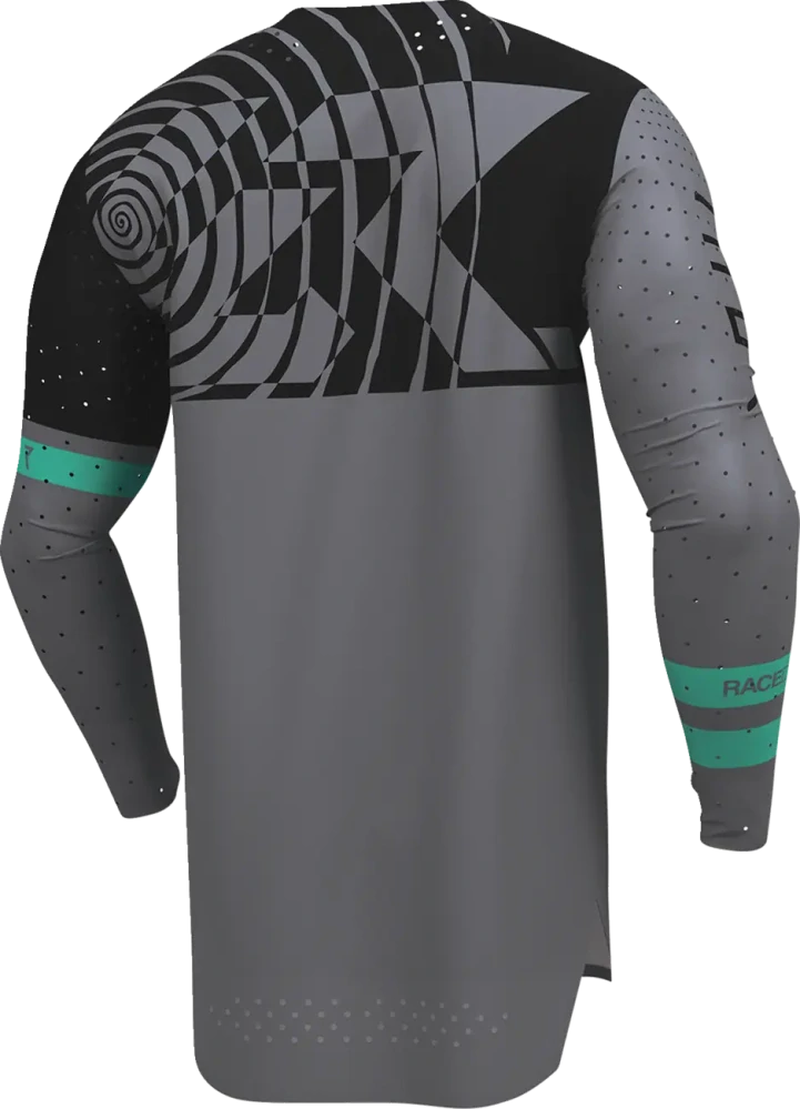 Lehký a pružný motokrosový - enduro dres THOR SPORTMODE MIND barva šedá/černá