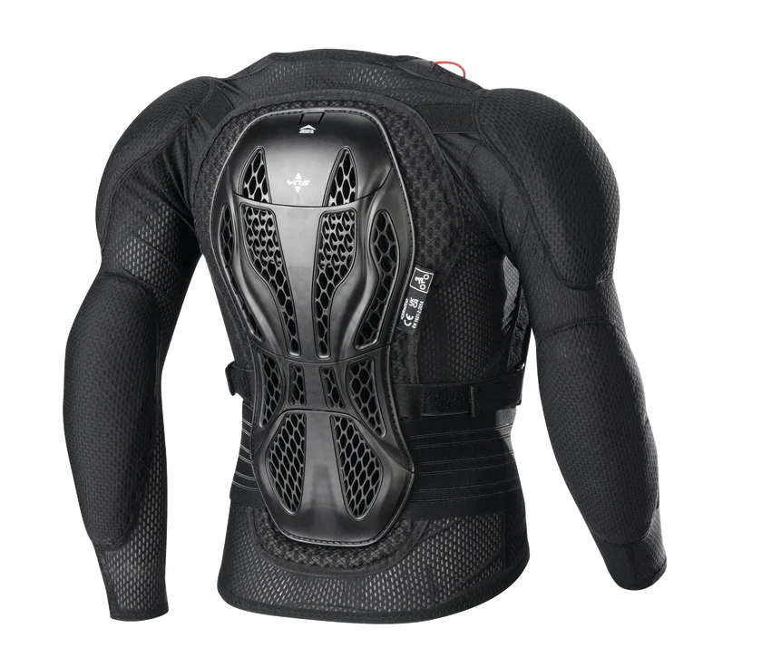 Dětský hrudní chránič / dětská chráničová košile ALPINESTARS BIONIC ACTION V2 PROTECTION JACKET barva černá velikost L/XL