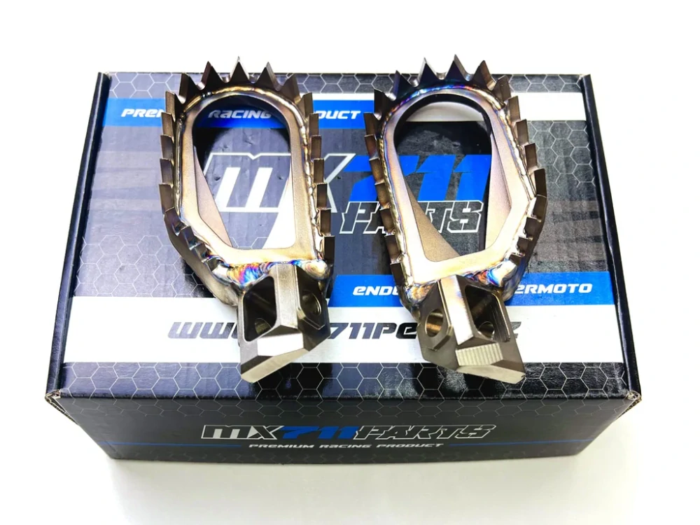 Motocyklové nerezové stupačky MX711 PEGS FORZA pro KTM SX 85 rok 2015-2017