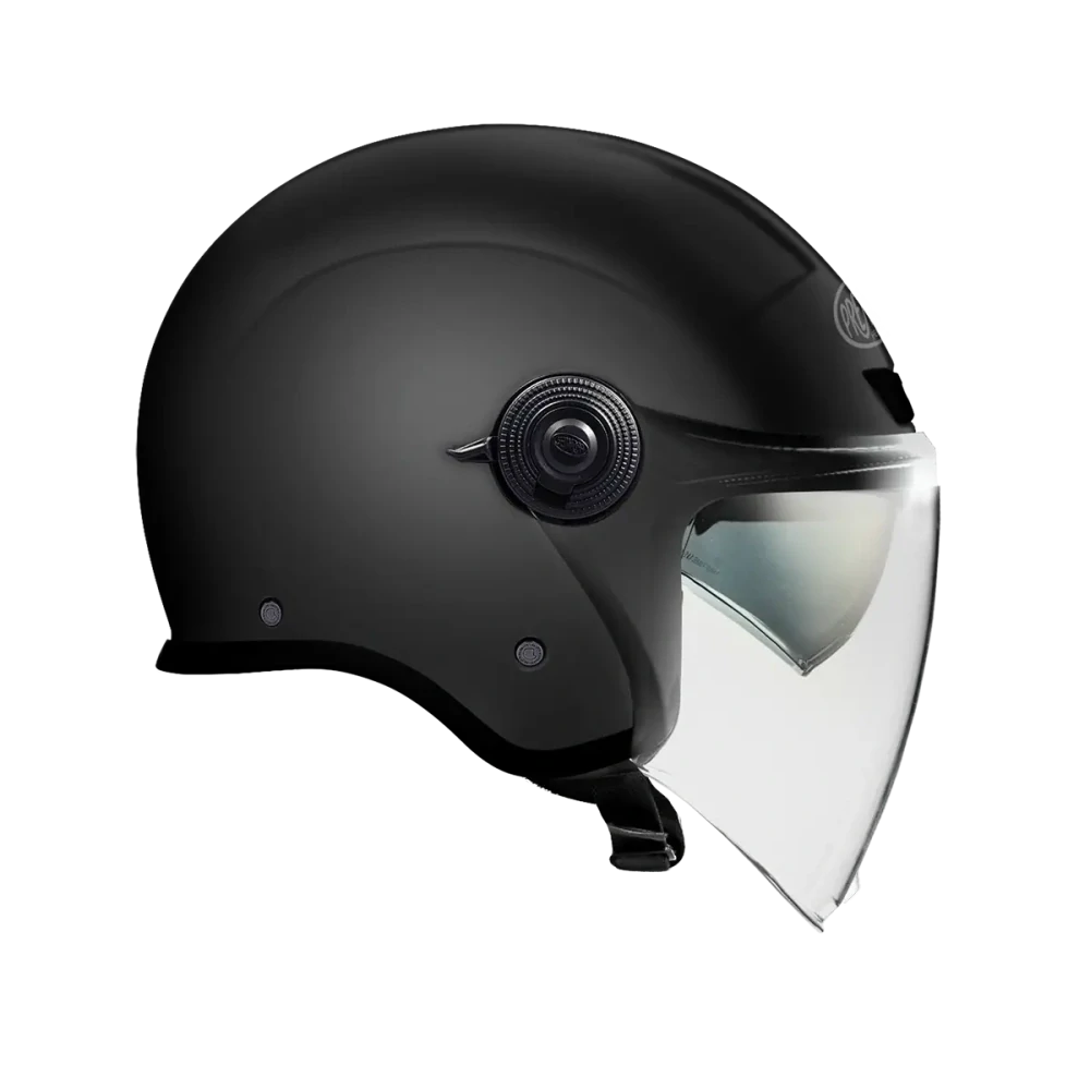 a Motocyklová otevřená přilba PREMIER HELMET CITY FLY EVO U17 barva černá, velikost S