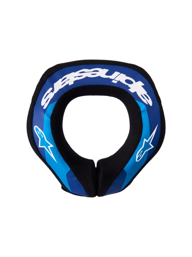 Dětský chránič krku pro motokros, MTB a karting ALPINESTARS SEQUENCE YOUTH NECK ROLL barva černá/modrá
