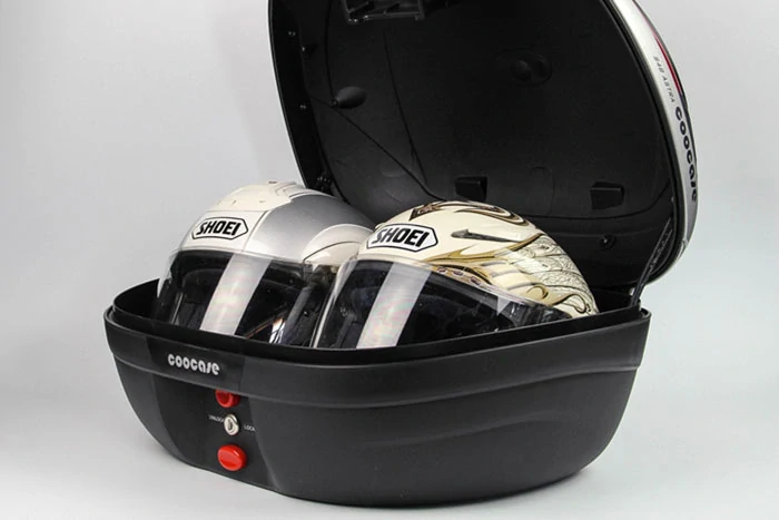 Moto kufr COOCASE S48 ASTRA barva černá bez laku 