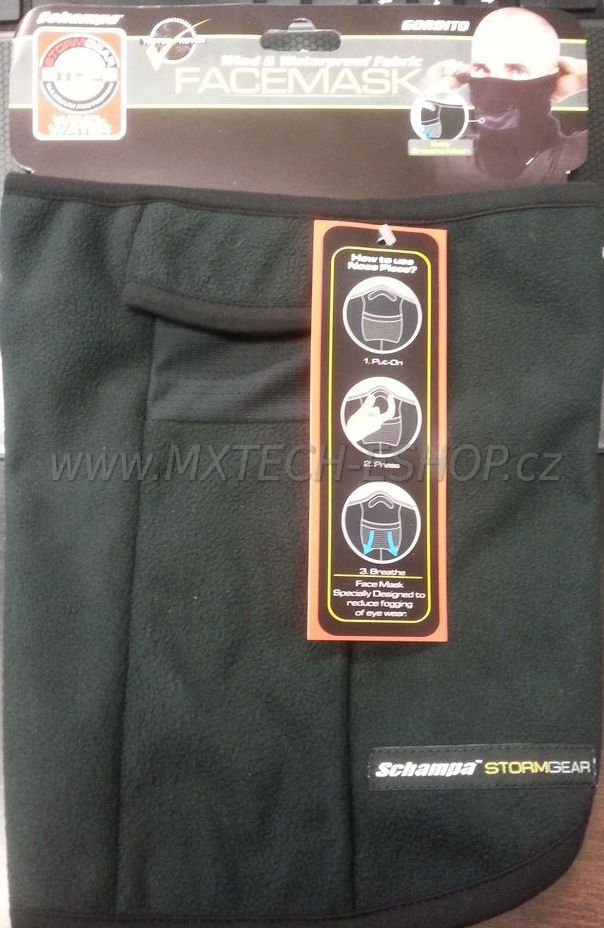 A Polokukla s nákrčníkem SCHAMPA STORMGEAR NECKGAITERS GORDITO 