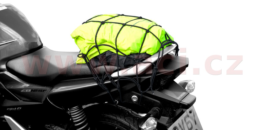 Pružná síť - popruh - pavouk na zavazadla OXFORD CARGO NET XL OX666 rozměr 43x43 CM 
