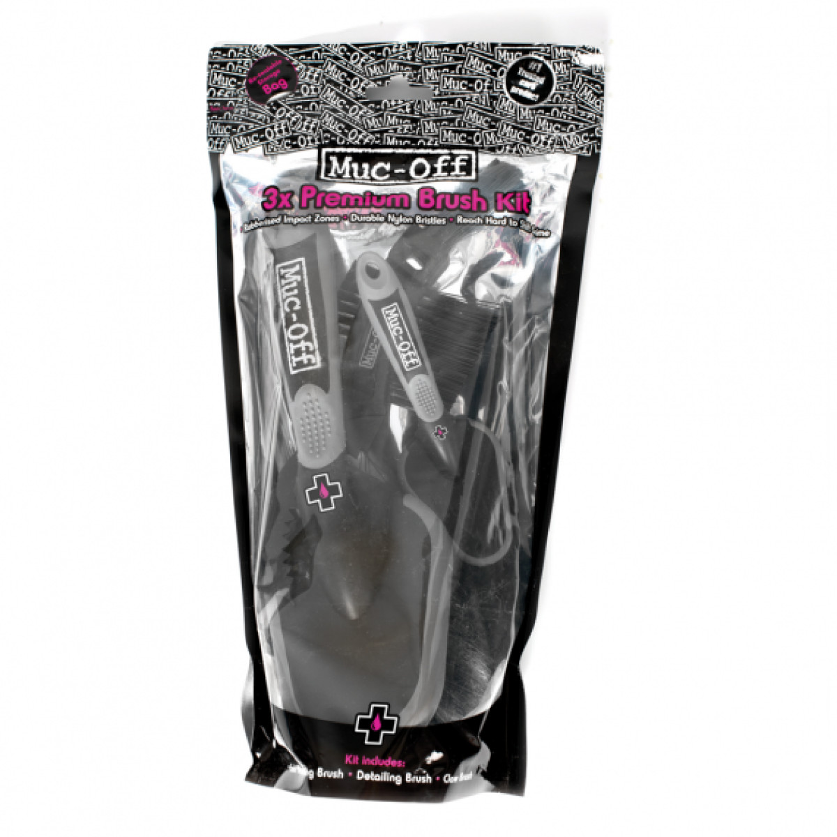 Sada kartáčů Muc-Off 3X Premium Brush Set