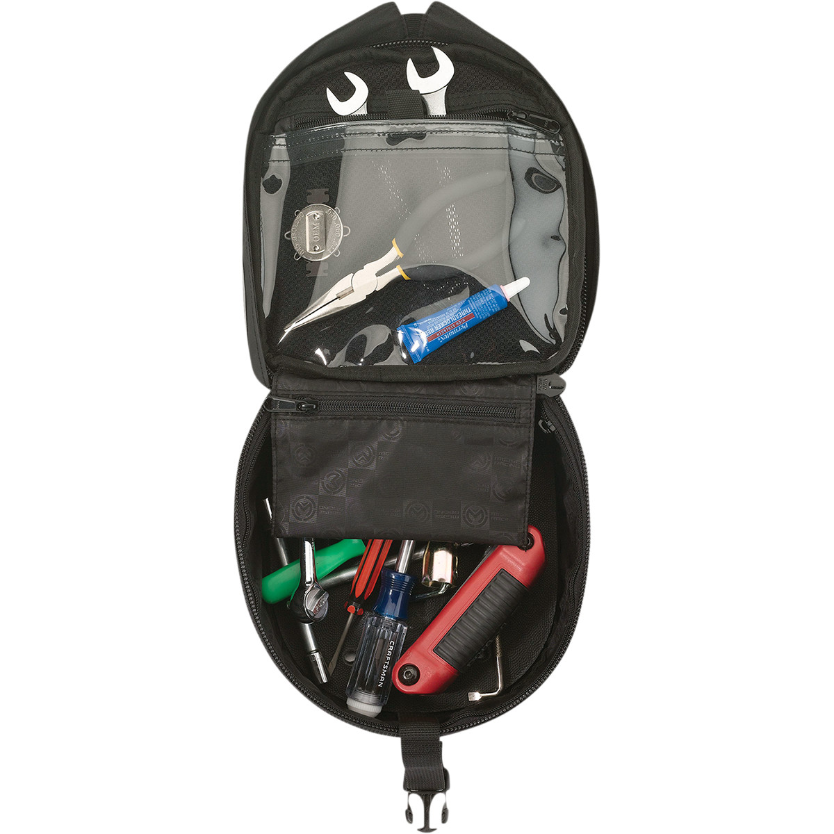 Taška na zadní blatník motocyklu MOOSE RACING PACK REAR FENDER velikost L -  černá