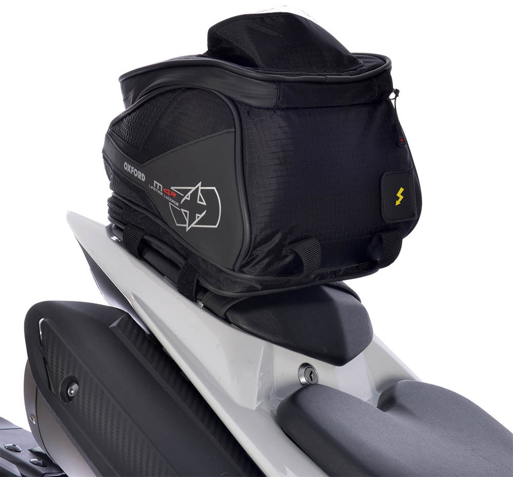 TANGBAG NA MOTOCYKL S MAGNETICKOU ZÁKLADNOU OXFORD M4R OL255 TANK 'N' TAILER OBJEM 4L 