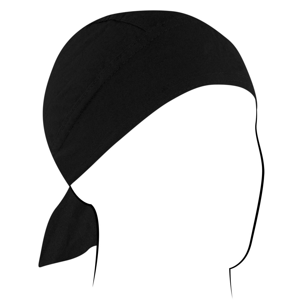 A Šátek na hlavu ZANHEADGEAR FLYDANNA ČERNÝ