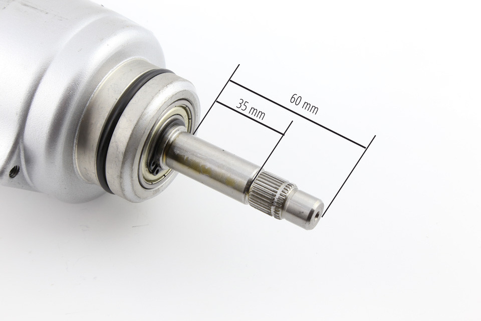 Startér PARTS UNLIMITED pro YAMAHA Virago XV 700/1000/1100 s dlouhá hřídel