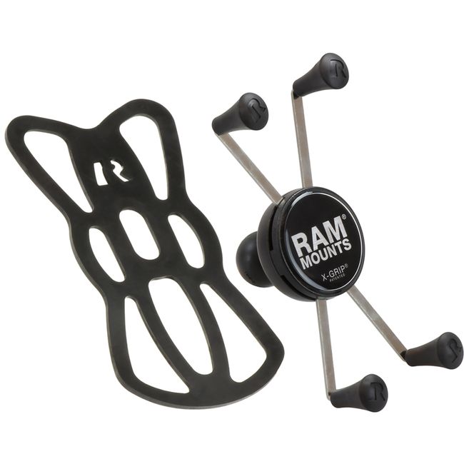 a Držák tabletu nebo telefonu RAM MOUNTS CRADLE HOLDER LARGE PHONE/THABLET COMPOSITE BLACK