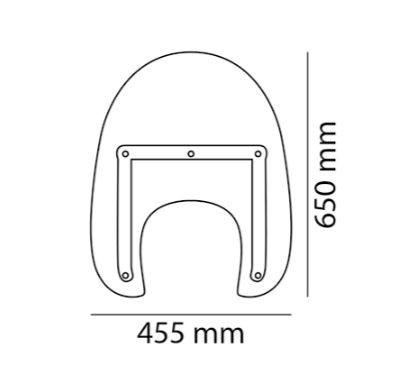 Plexi Puig America I pro Suzuki INTRUDER C1800R 08-11