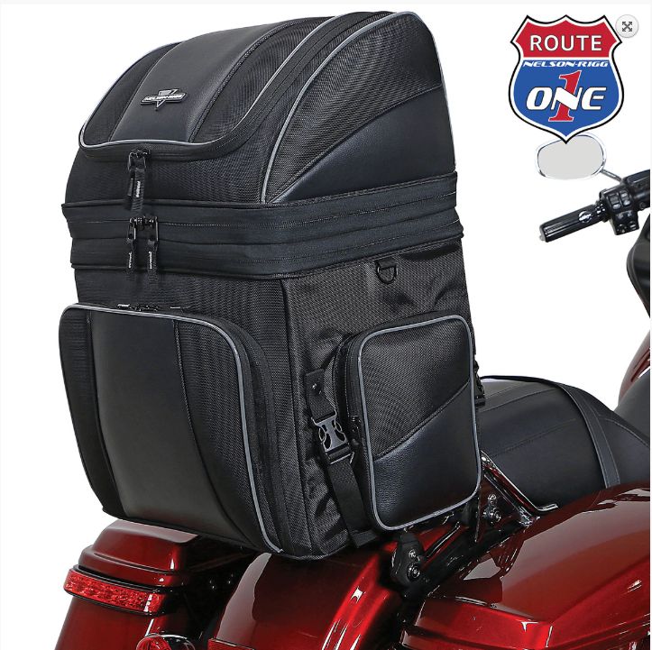 Taška - kufr - brašna na motocykl NELSON RIGG SISSY BAR BAG RT1 NR-230