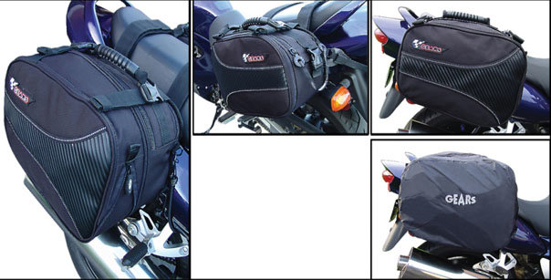 Boční brašny na motocykl GEARS LUGGAGE MINI SIDE BAGS 100173-1 