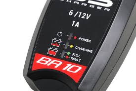Nabíječka baterií BS BATTERY BA10 – AUTOMATIC BATTERY CHARGER 6V/12V-1A
