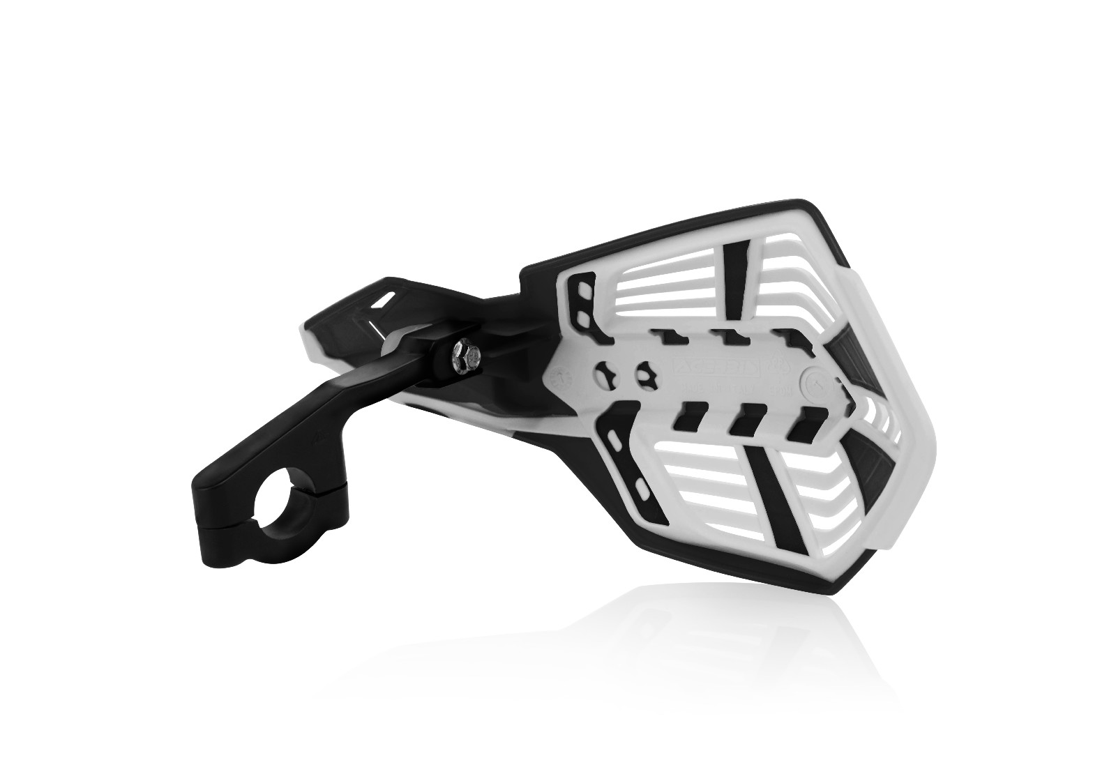 Motocyklové chrániče páček bez výztuhy ACERBIS X-FUTURE VENTED černá/bílá