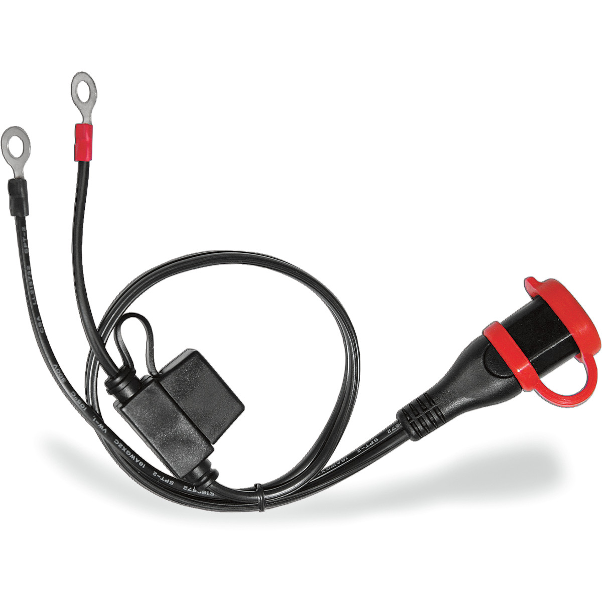 Konektor TECMATE OPTIMATE CHARGER CORD EYELET BLACK O1