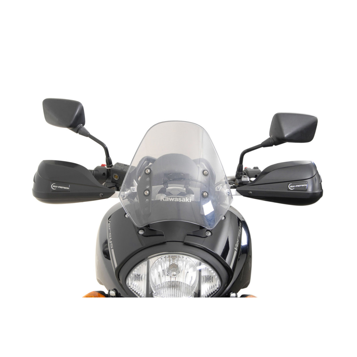 Kryty páček s hliníkovými držáky pro motocykly SW-MOTECH pro KAWASAKI KLE 650 2007-2018 viz popis