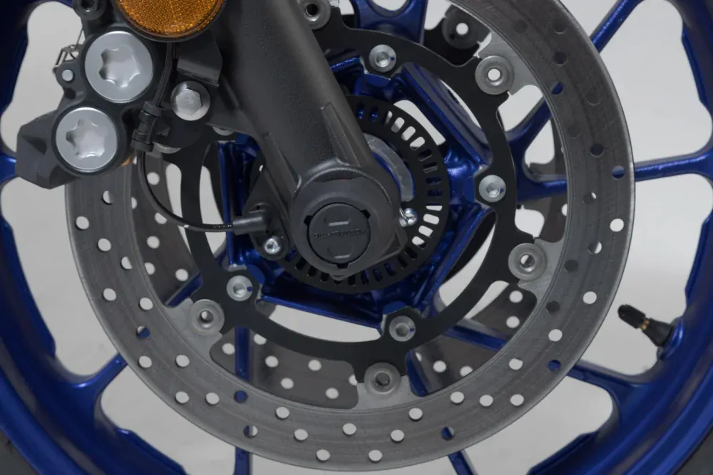 Padací protektory do osy předního kola motocyklu SW-MOTECH pro YAMAHA XSR700 X Tribute 2019-2020