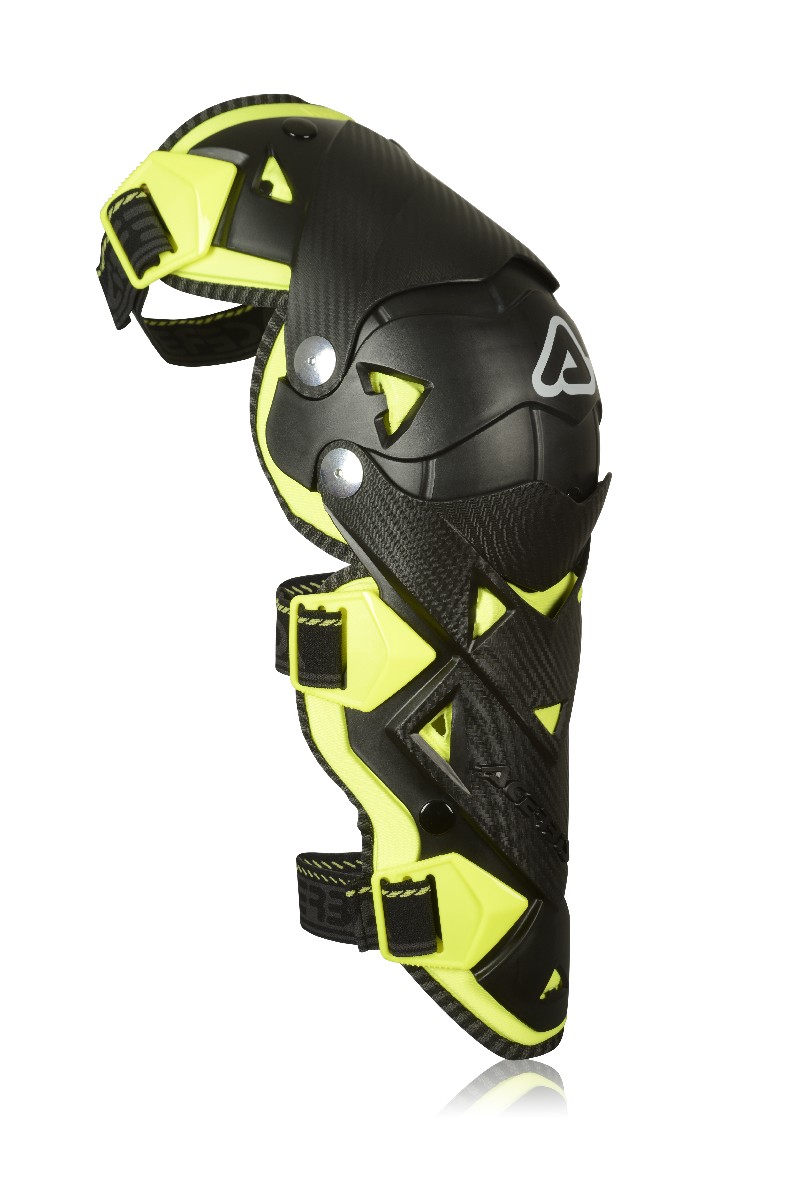 Kloubové kolenní chrániče /chrániče kolen ACERBIS KNEE GUARD EVO 3.0 černá/žlutá, pár