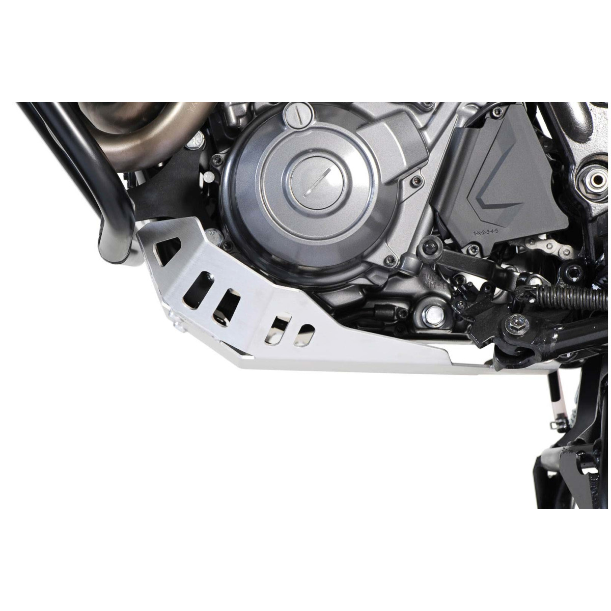 Ochranný kryt motoru motocyklu SW MOTECH pro YAMAHA XT 660Z Tenere 2007-2016 stříbrná
