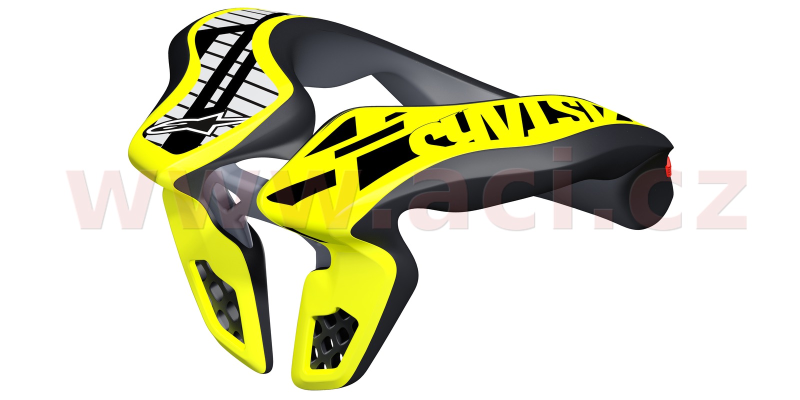 Dětský chránič krční páteře ALPINESTARS NECK SUPPORT ŽLUTÝ FLUO/ČERNÝ, VEL. UNI