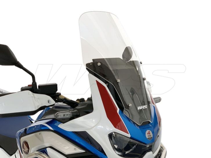 Plexi motocyklu WRS pro HONDA CRF 1100 L ABS Africa Twin Adventure Sports 2020 75 KW(102 PS), barva čirá, výška 54 cm (21-1/4")