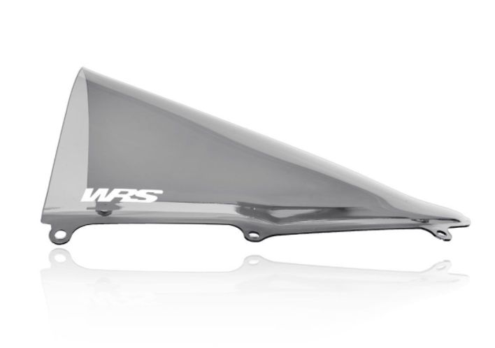 Plexi motocyklu WRS pro HONDA CBR 1000 RR-R ABS Fireblade 2020, barva kouřová, o 4,5 cm vyšší než originál