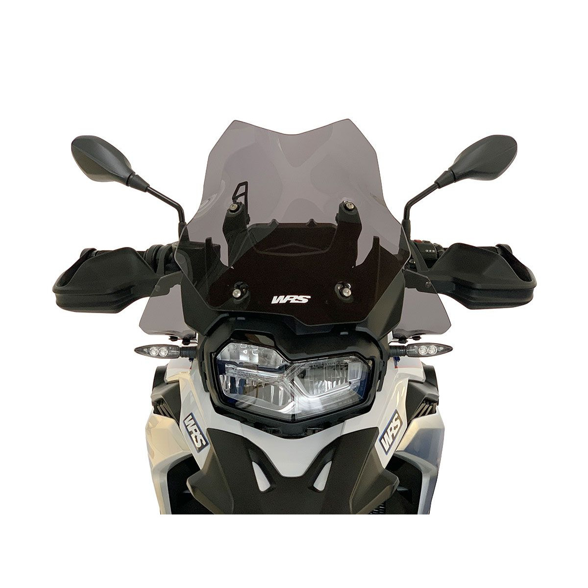 Deflektory motocyklu WRS pro BMW F 750/850 GS ABS 2018-2020 viz popis, barva tmavě kouřová  - pár