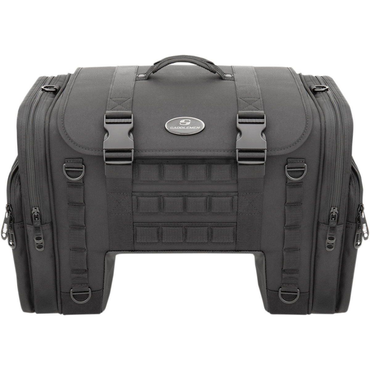 Brašna - textilní taška na sedadlo motocyklu SADDLEMEN TAIL BAG TS3200DE TACTICAL OBJEM 52,4 litru