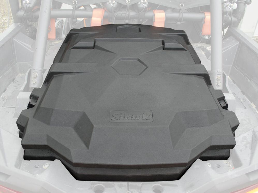 Velký uzamykatelný zadní box pro UTV/SxS SHARK Accessories UTV CARGO BOX UX140  černý