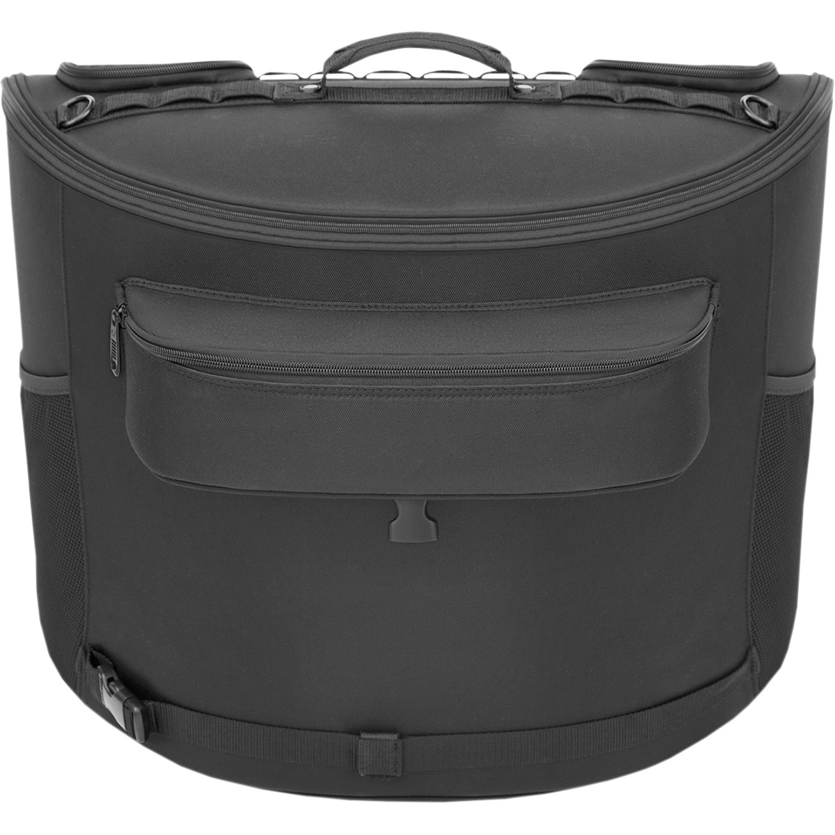 Textilní brašna na zadní sedadlo motocyklu SADDLEMEN BACKREST BAG BR4100 TACTICAL EX00033A černá, objem 67,2 litru 
