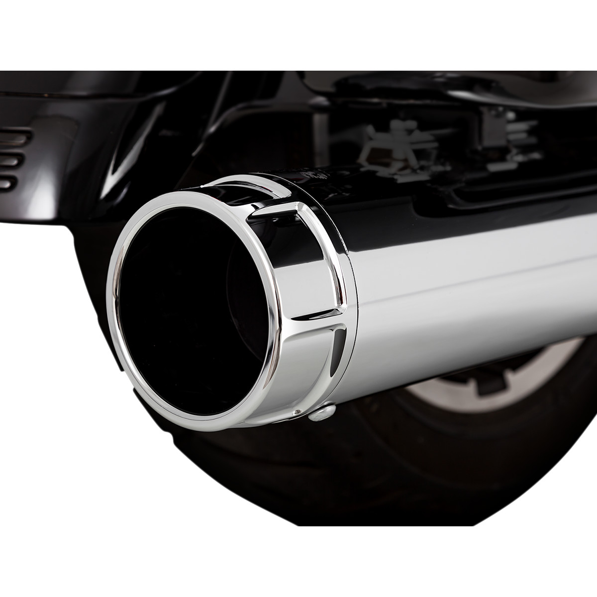 Koncovky výfuku Vance & Hines Torquers 4.5 pro Harley Davidson FLHT/FLHX/FLHR/FLTRX/FLTRU/FLTRK 2017-2020 viz popis, model 16674, barva chrom