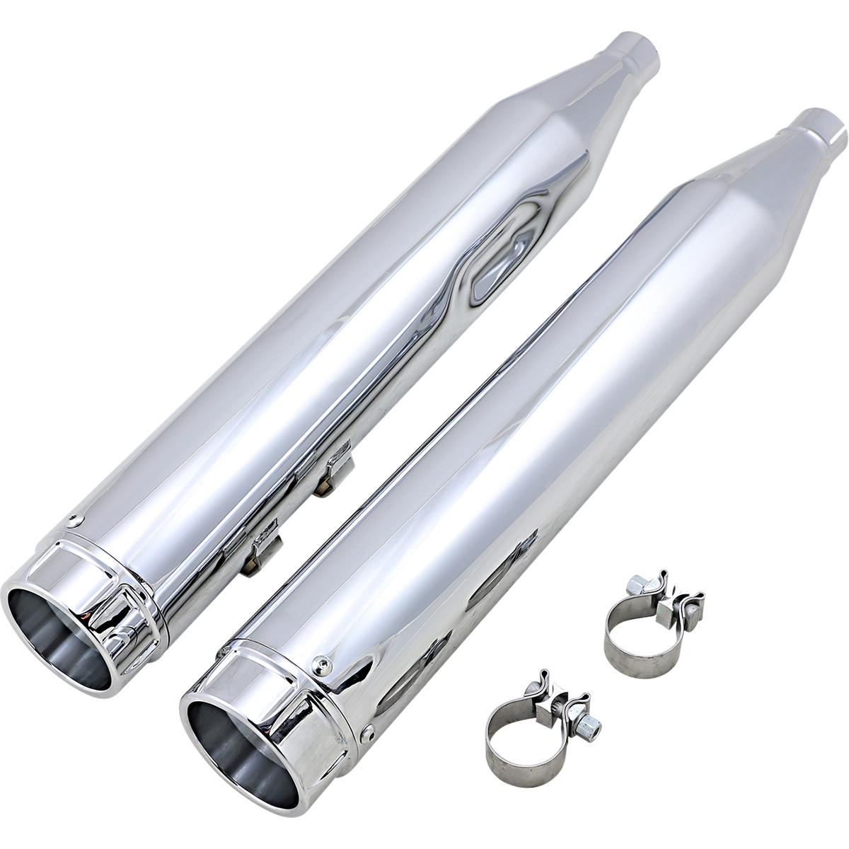 Koncovky výfuku Vance & Hines Torquers 4.5 pro Harley Davidson FLT/FLHT/FLHX/FLHR/FLTR 1999-2016 viz popis, model 16673, barva chrom