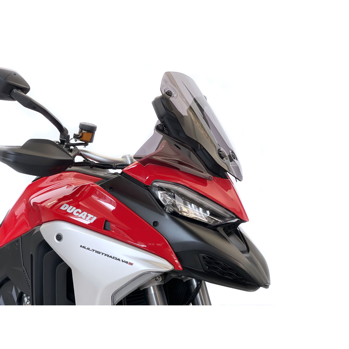 Sada deflektorů motocyklu WRS pro DUCATI MULTISTRADA V4 1200 ABS / S / S ABS Sport 2021-2024 viz popis, barva tmavě kouřová