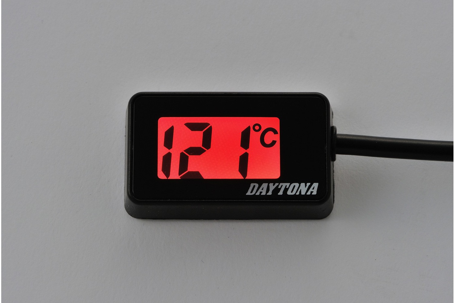 LCD ukazatel teploty oleje DAYTONA šířka x výška x hloubka: 42 x 25 x 10,8 mm