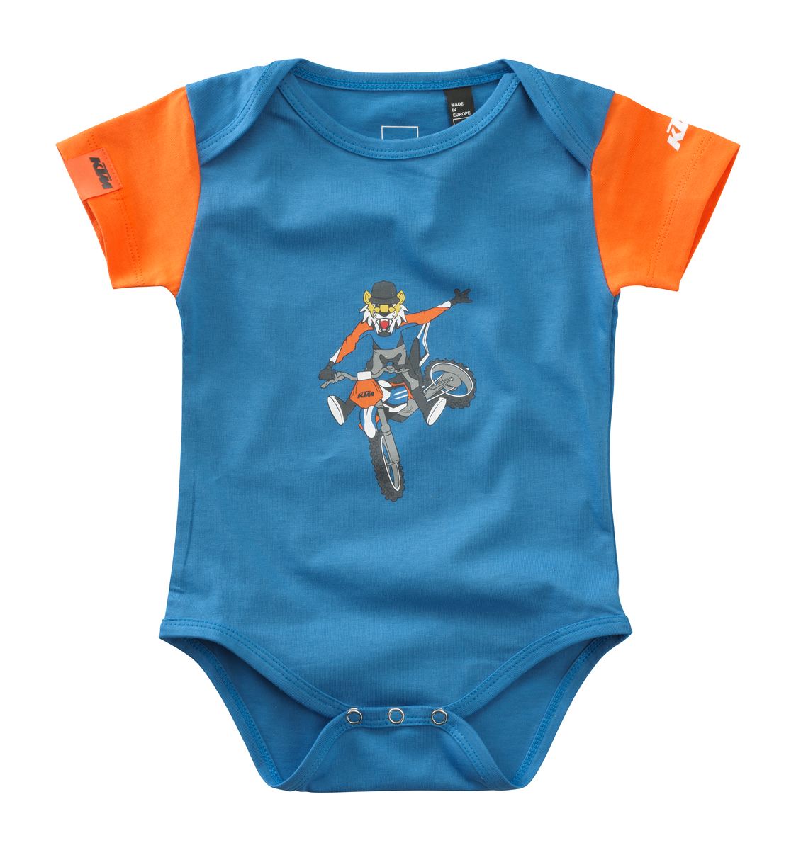 Sada dětských bodýček KTM BABY RADICAL BODY SET oranžové/modré 2 kusy 