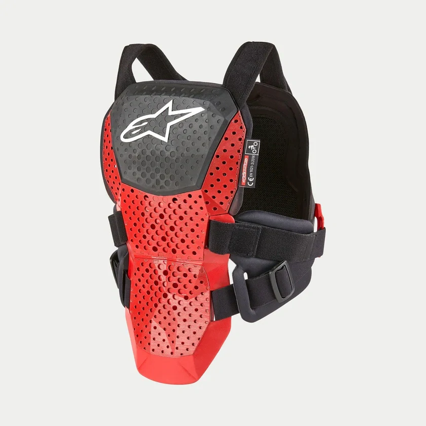 Dětský hrudní chránič / dětská chráničová košile ALPINESTARS BIONIC TECH JACKET 6546624-123 barva černá/červená velikost L/XL