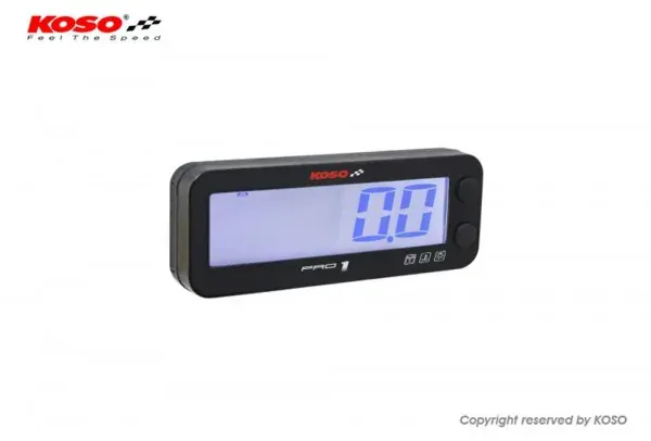 Otáčkoměr, teploměr, měřič hodin chodu motoru KOSO NORTH AMERICA TACHOMETER PRO-1