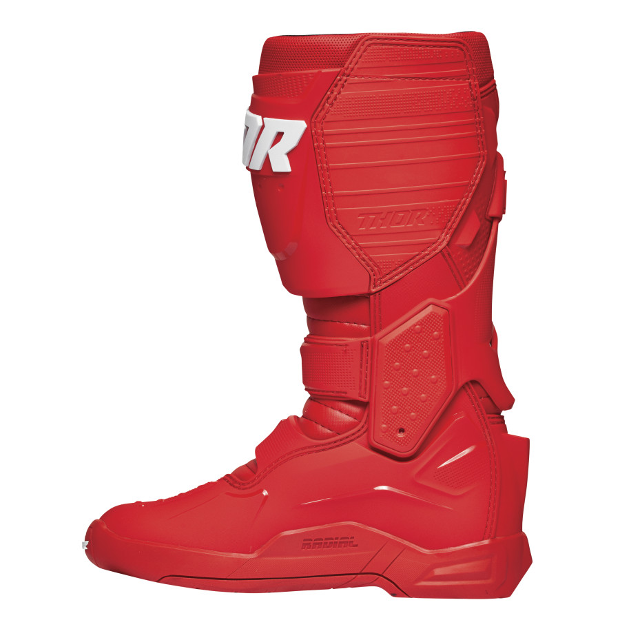 Motokrosové boty THOR RADIAL ČERVENÉ