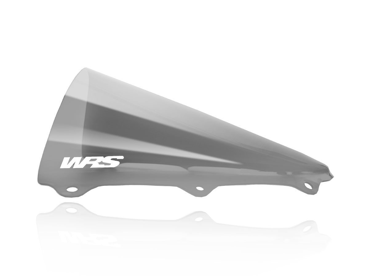Plexi motocyklu WRS pro SUZUKI GSX-R 600 2011-2019, verze RACE, barva kouřová