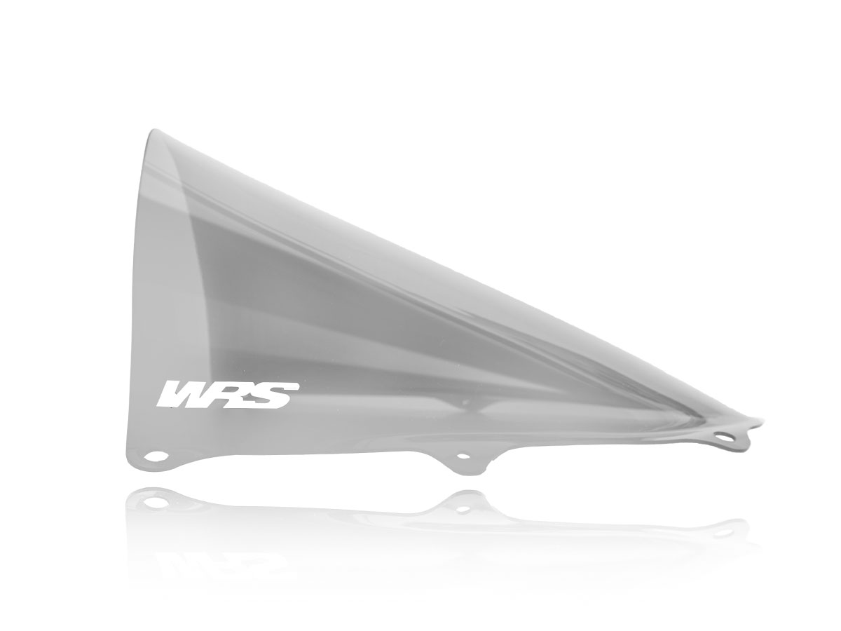 Plexi motocyklu WRS pro SUZUKI GSX-R 1000 2017-2022 verze RACE, barva kouřová