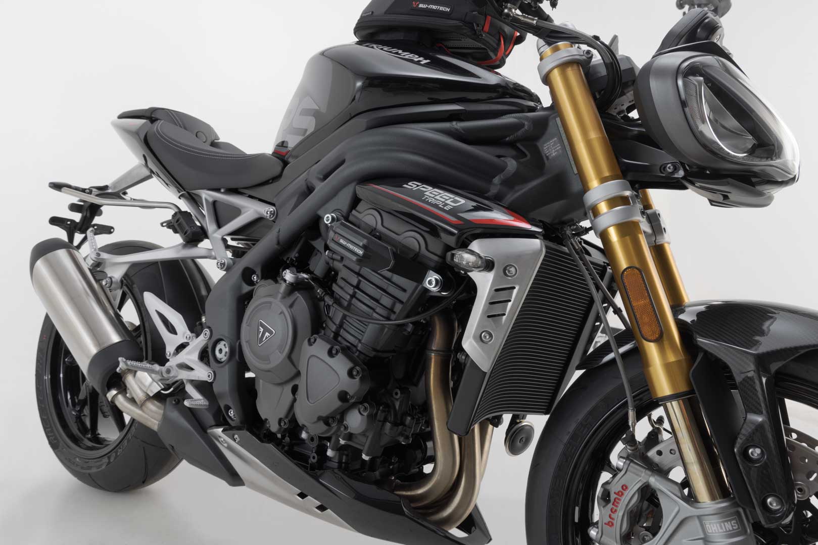 Padací protektory motocyklu SW-MOTECH pro TRIUMPH SPORT/TRIDENT 660 rok 2021-2022