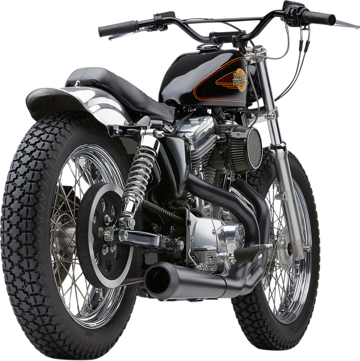 Kompletní výfuk COBRA EL DIABLO 2-INTO-1 EXHAUST SYSTEM pro HARLEY DAVIDSON XL rok 1986-2003 viz popis, barva černá