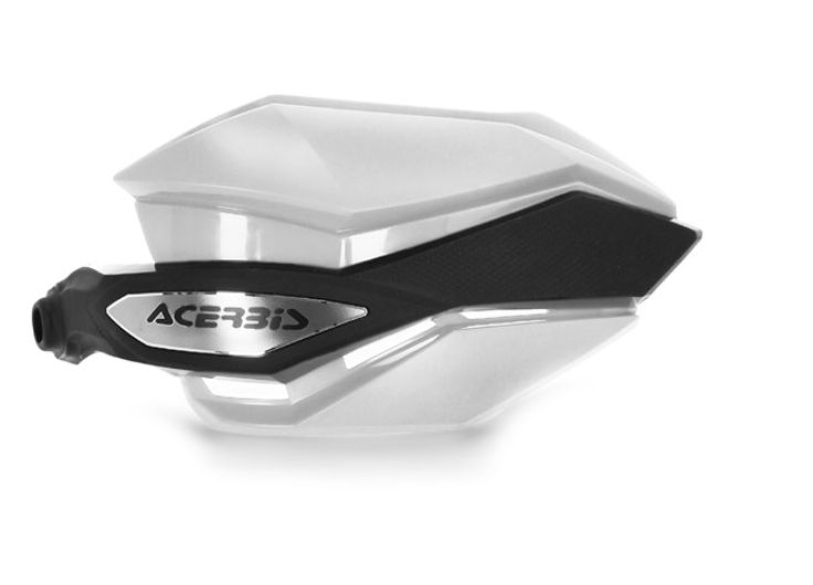 Chrániče páček ACERBIS ARGON pro motocykl HONDA AFRICA TWIN/TRK viz popis, barva bílá/černá - pár 