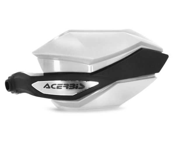 Chrániče páček ACERBIS ARGON pro motocykl BMW R 1250 GS ADV TRIP BLACK 2020-2021, BMW ADVENTURE 2019-2021 viz popis, barva bílá/černá - pár 