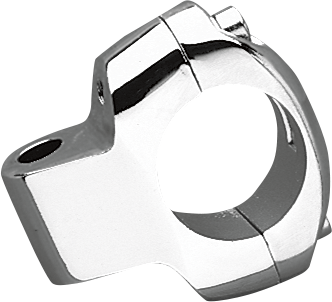 Držák zpětného zrcátka na řidítka motocyklu DRAG SPECIALTIES MILLER'S MIRROR CLAMP vnitřní průměr 1" ( 25,4 mm ),barva chrom, 1 kus