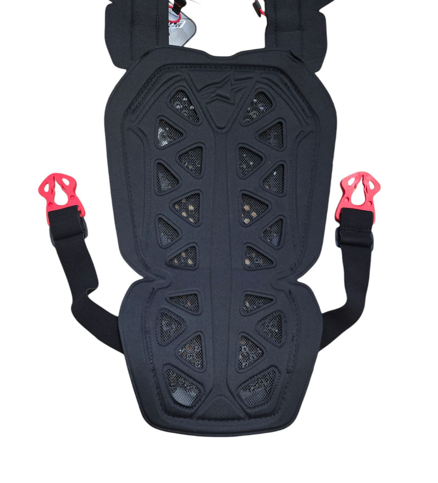 Hrudní chránič / chránič těla  ALPINESTARS A-1 PRO barva ČERNÁ ANTRACIT/ČERVENÁ velikost XL/XXL