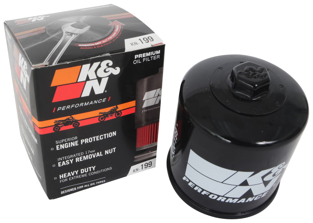 Motocyklový olejový filtr na klíč K&N KN 199 pro POLARIS/INDIAN 