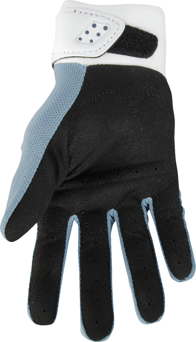 Dámské motokrosové rukavice THOR SPECTRUM midnight/bílá - pár