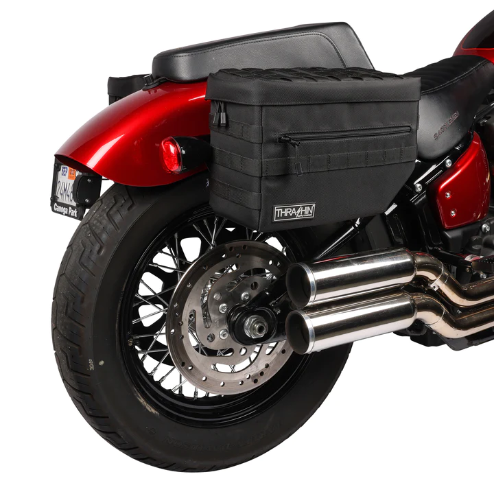 Motocyklové textilní podsedadlové brašny THRASHIN SUPPLY CO ESCAPE SADDLEBAG V2 objem 18 litrů, pár